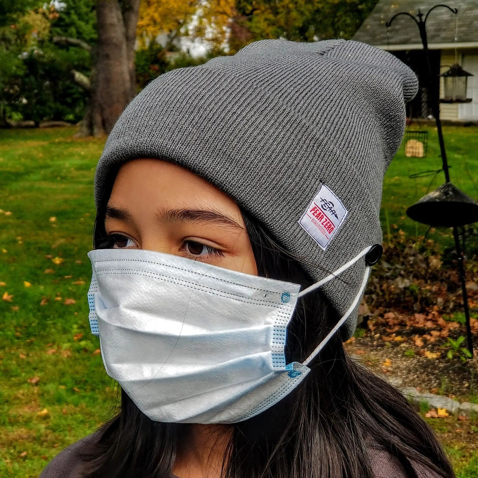 Thumbnail: Button Rib Fold Skateboard Beanie Hat, Super Light Weight Outdoor Beanie