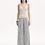 Thumbnail: Linen Vertical Stripe Drape Wide Leg Casual Pants"Fashion Tension"