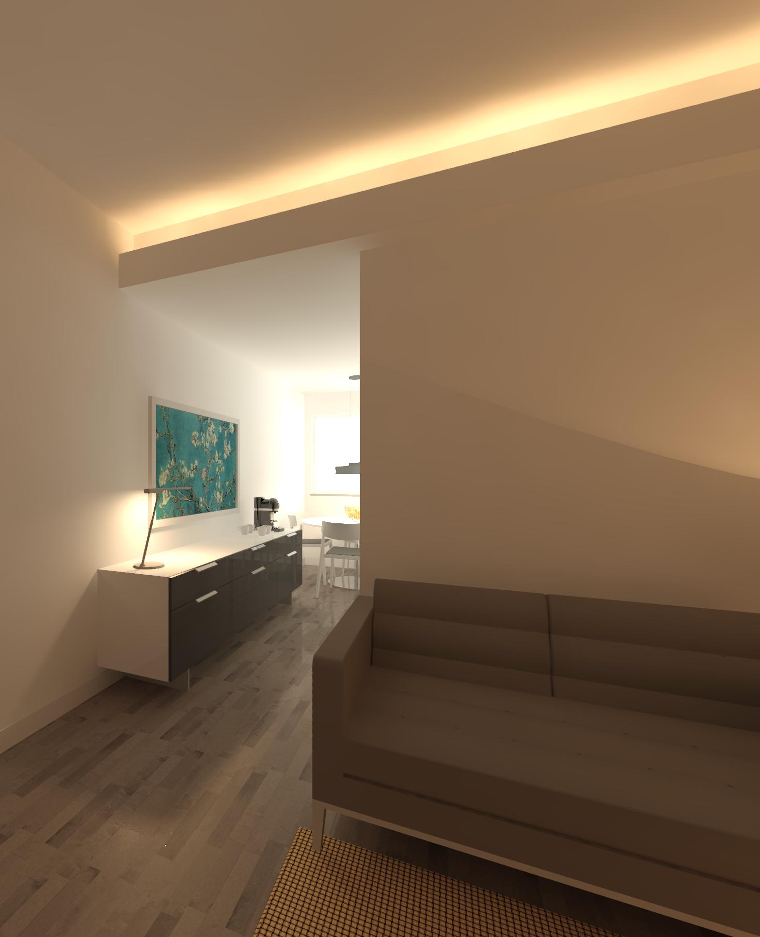 Piso 1, sala-sala jantar