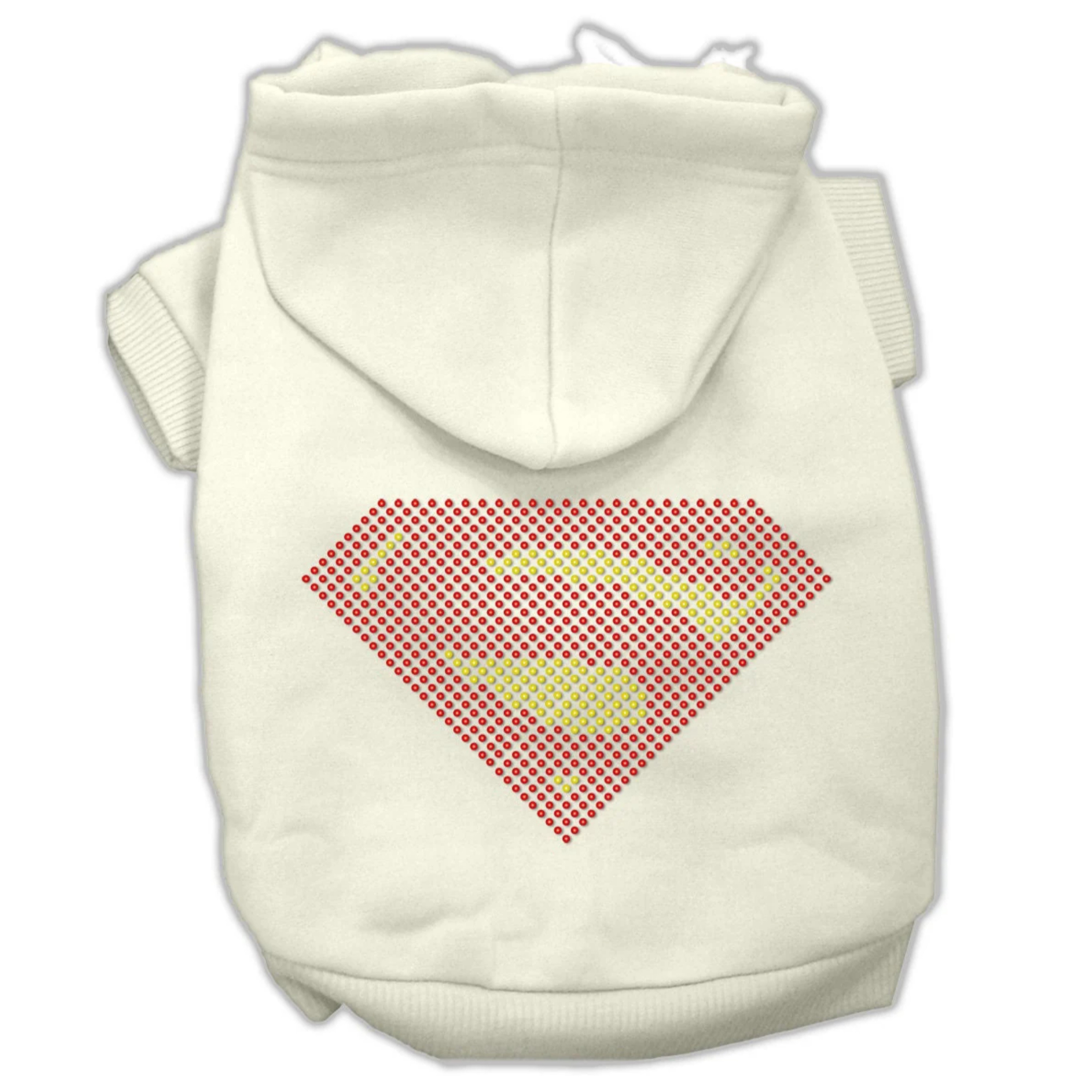 Hoodie Rhinestone, "Super"