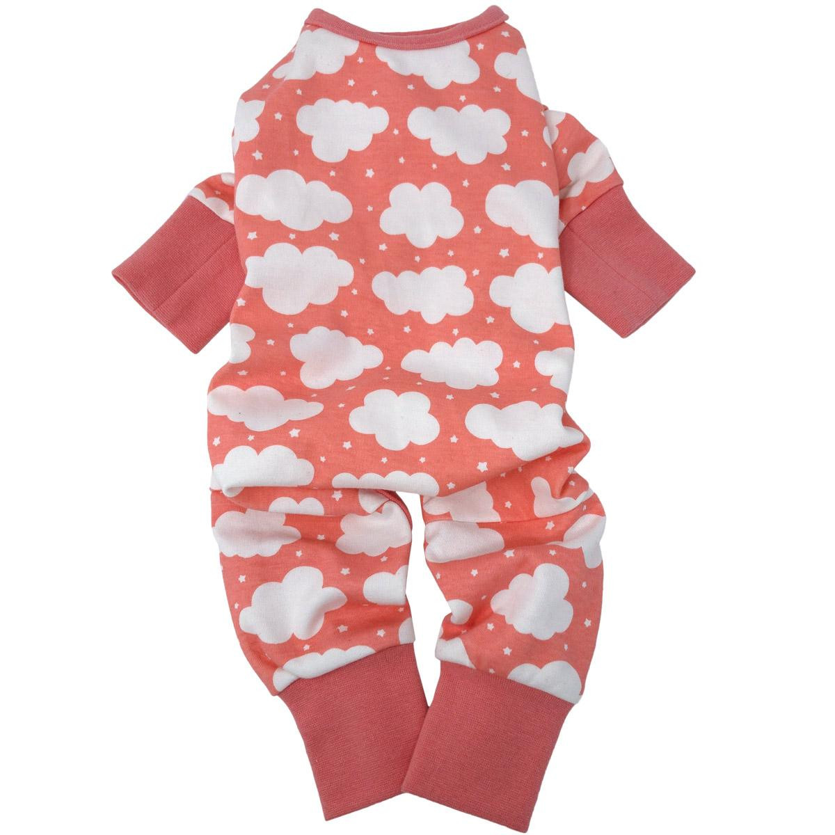 Cloud Pajamas - Coral