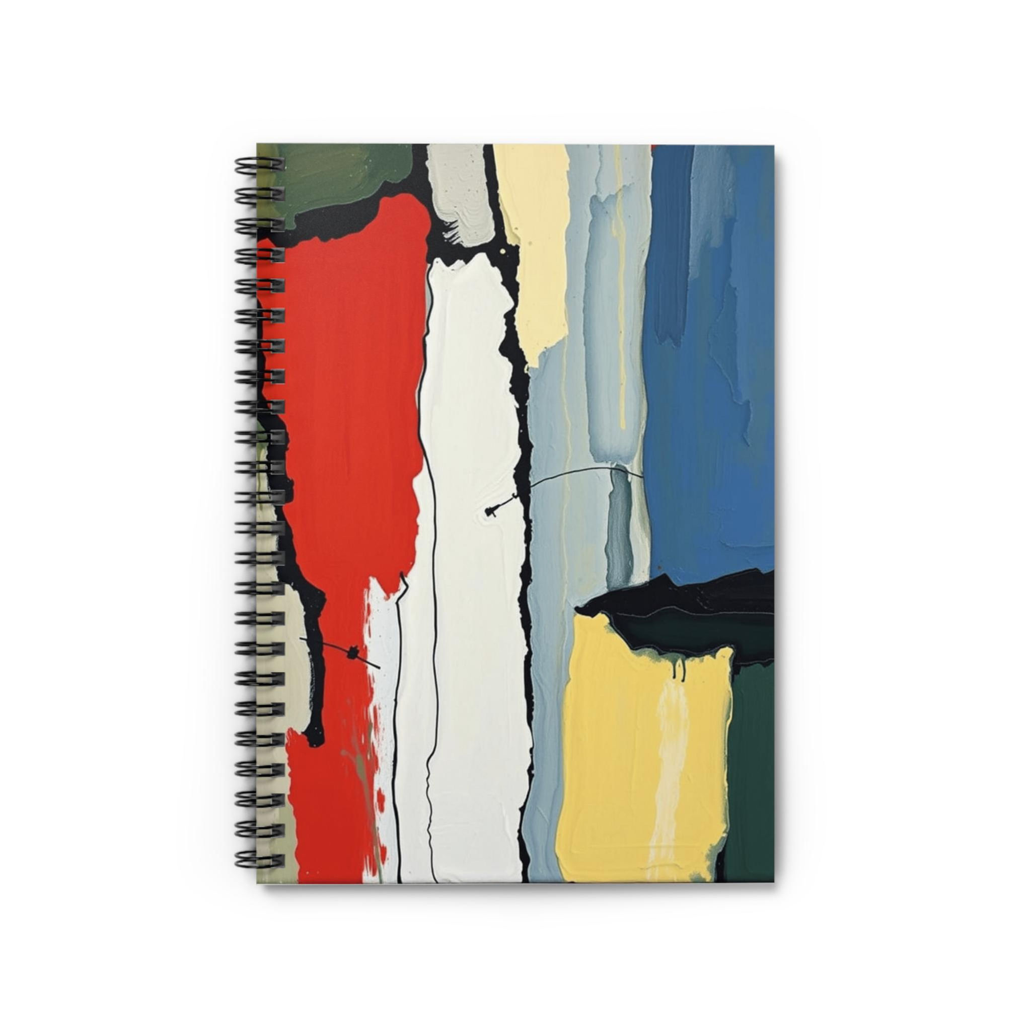 Colorful Spiral Notebook - Artistic Design for Journaling, Gifts, Creativity