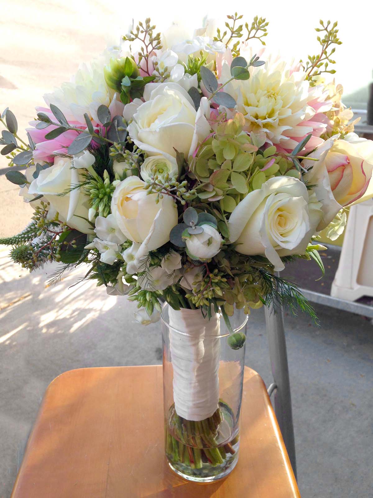 Blush pink bridal bouquet #2