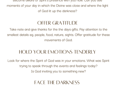 Prayer of Examen