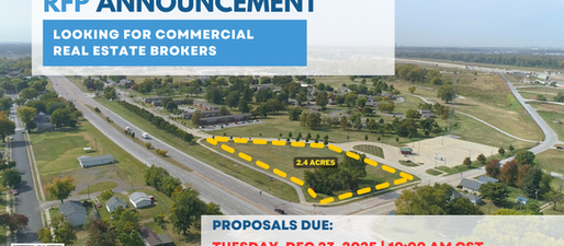 RFP Announcement: Commercial Real Estate Broker Services