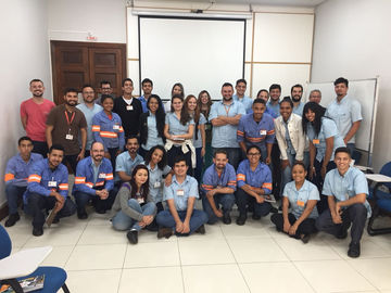 CORREÇÃO: SENAI MG participa de 3º dia da Semana do Conhecimento Arcelor Sabará