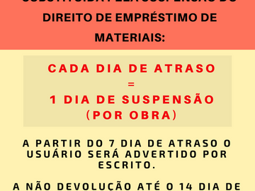 Confira a mudança de regulamento da biblioteca para 2018!