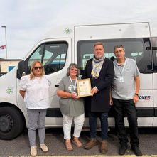 Daisy Ring Bus Receives High Sheriff Award