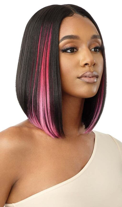 Thumbnail: OUTRE COLOR BOMB SYNTHETIC HD LACE FRONT WIG - STINA