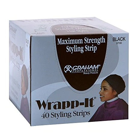 GRAHAM WRAPP-IT STYLING STRIPS SINGLE BOX BLACK