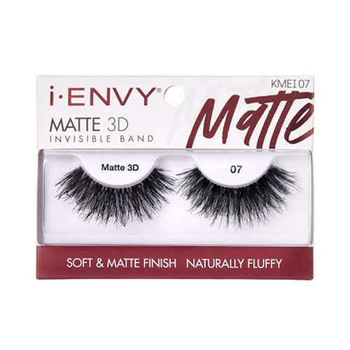 Thumbnail: I-ENVY  MATTE 3D INVISIBLE BAND SOFT AND MATTE FINISH NATURALLY FLUFFY EYELASHES