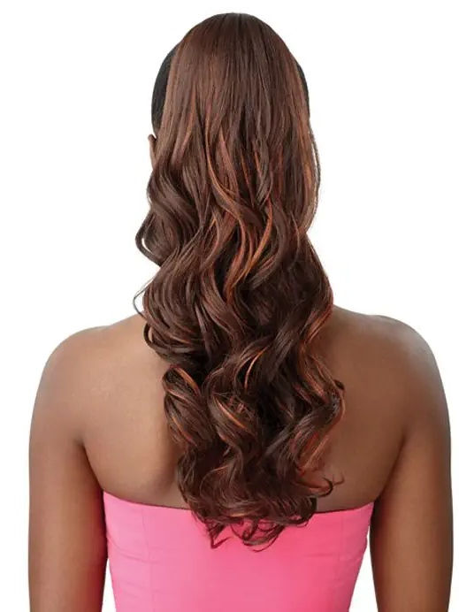 Thumbnail: OUTRE PRETTY QUICK PONY SYNTHETIC DRAWSTRING PONYTAIL - INES