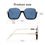 Thumbnail: MAD SHADE OVERSIZED FLAT TOP SUNGLASSES #55 - SUN55V3