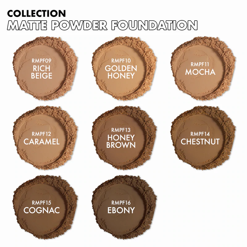 Thumbnail: RK BY KISS MATTE POWDER FOUNDATION