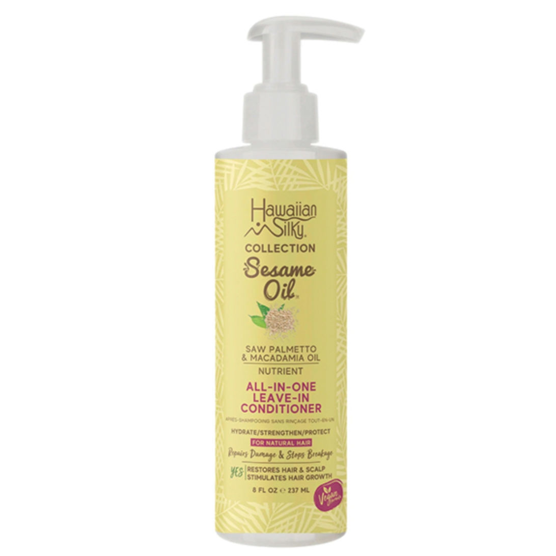 HAWAIIAN SILKY SESAME OIL ALL-IN-ONE LEAVE-IN CONDITIONER 8oz