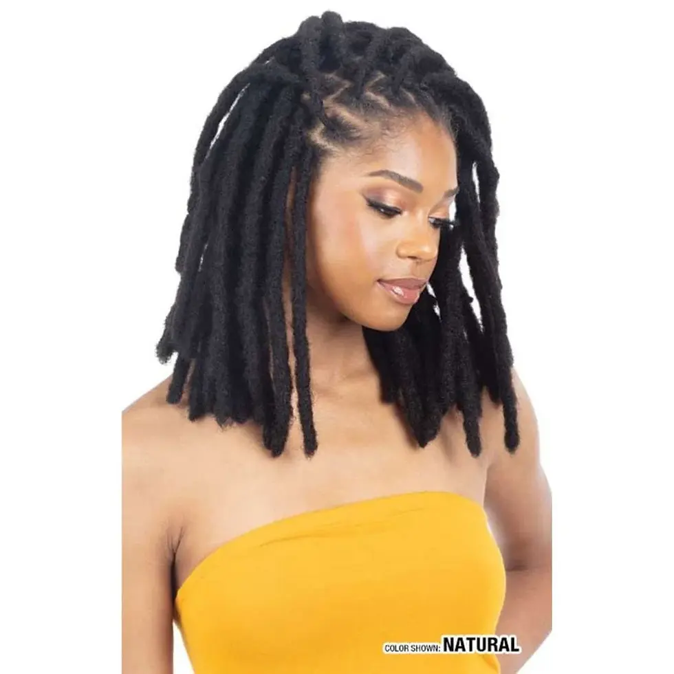 Thumbnail: SHAKE-N-GO IBIZA 100% NATURAL VIRGIN HUMAN HAIR LOC