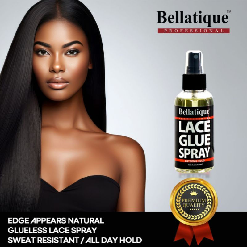 Thumbnail: BELLATIQUE METAL LACE GLUE PLASTIC SPRAY - EXTREME HOLD