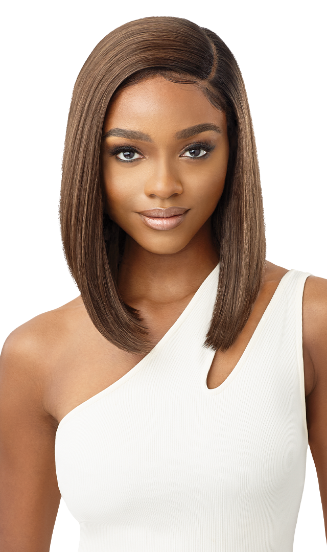 Thumbnail: OUTRE SLEEKLAY PART SYNTHETIC HD LACE FRONT WIG - NELLA