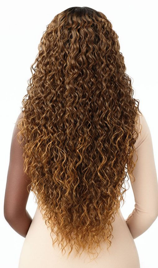 Thumbnail: OUTRE SYNTHETIC MELTED HAIRLINE LACE FRONT WIG - RAFAELLA