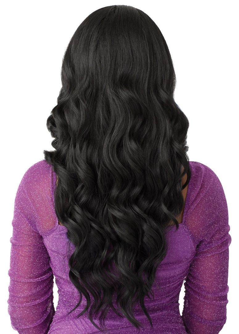 Thumbnail: OUTRE PERFECT HAIRLINE SWOOP GLUELES 13"X4" HD LACE FRONT WIG -SWOOP 8