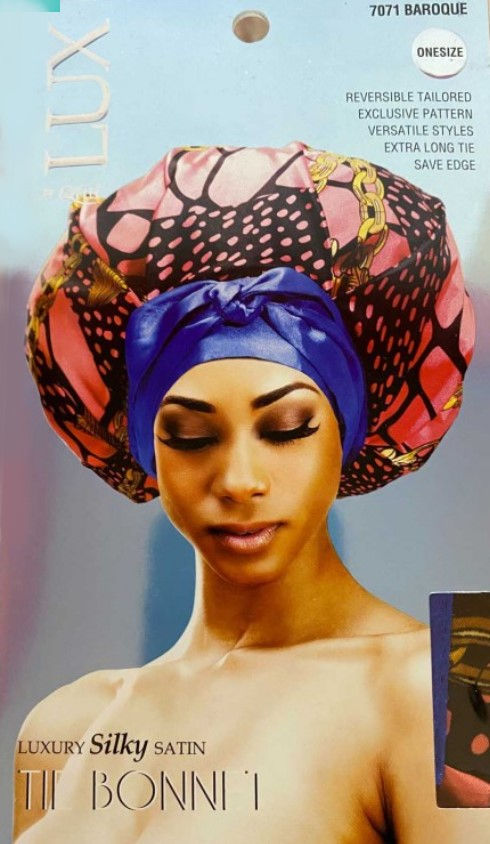 Thumbnail: Qfitt LUXURY SATIN TIE BONNET