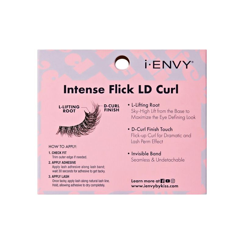Thumbnail: I-ENVY 3D FLICK'D STRIP LASHES - LD CURL [IFK21 - 22]