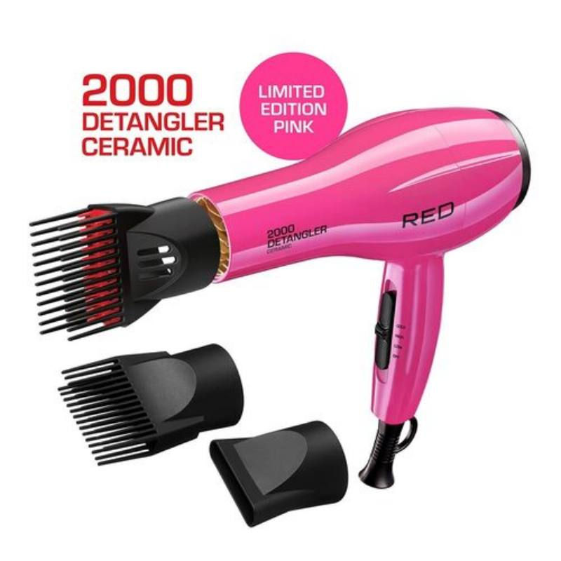 Thumbnail: RED BY KISS 2000 CERAMIC DETANGLER DRYER