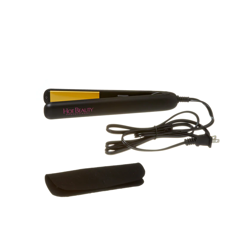 Thumbnail: HOT BEAUTY MINI CERAMIC FLAT IRON COMBO 1", 1/2" - HFID01N