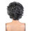 Thumbnail: MOTOWN TRESS HUMAN HAIR SILVER GRAY HAIR COLLECTION WIG -SH. BRENDA