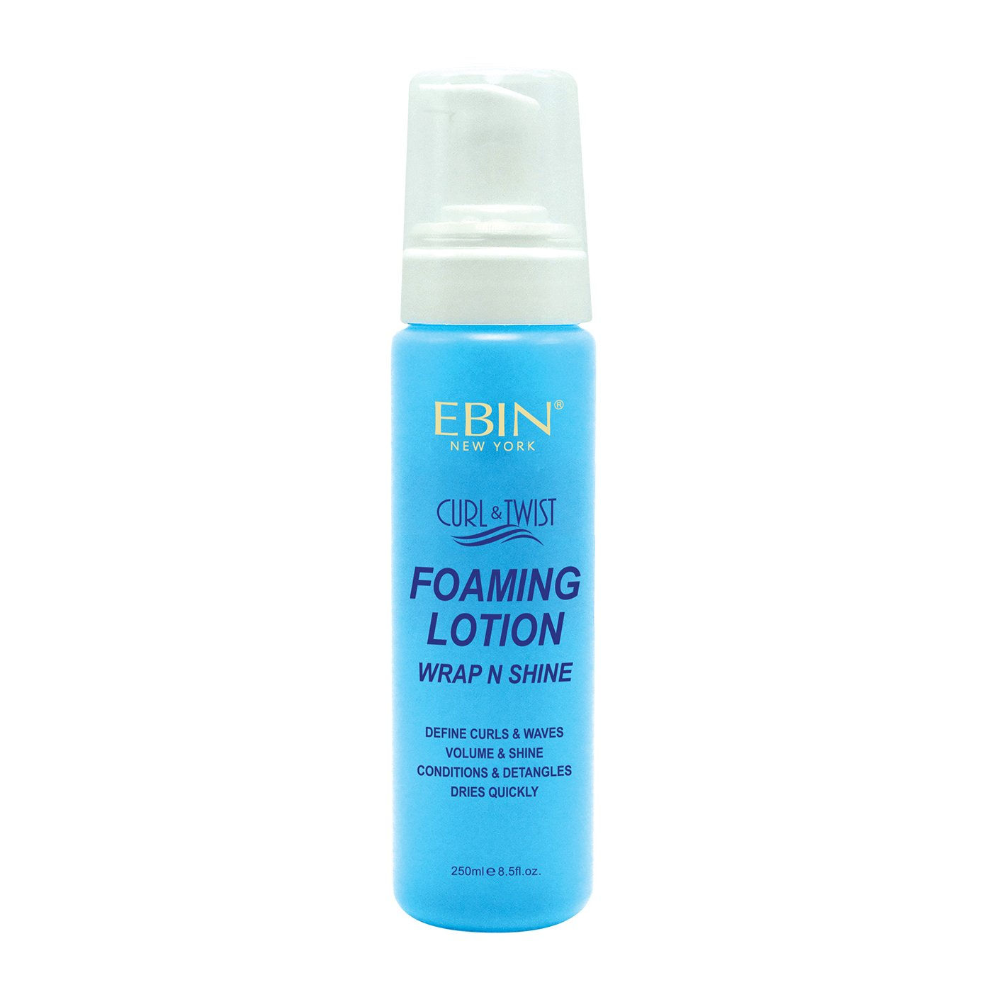 EBIN NEWYORK CURL & TWIST FOAMING LOTION 8.5oz