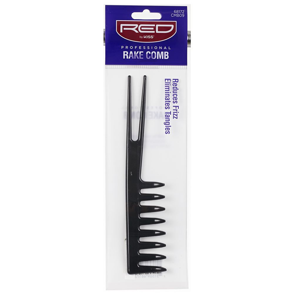 RED BY KISS PROFESSIONAL RAKE COMB