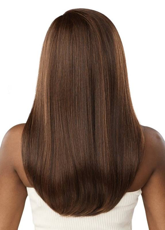 Thumbnail: OUTRE MELTED HAIRLINE SYNTHETIC HD LACE FRONT WIG - AMELIA