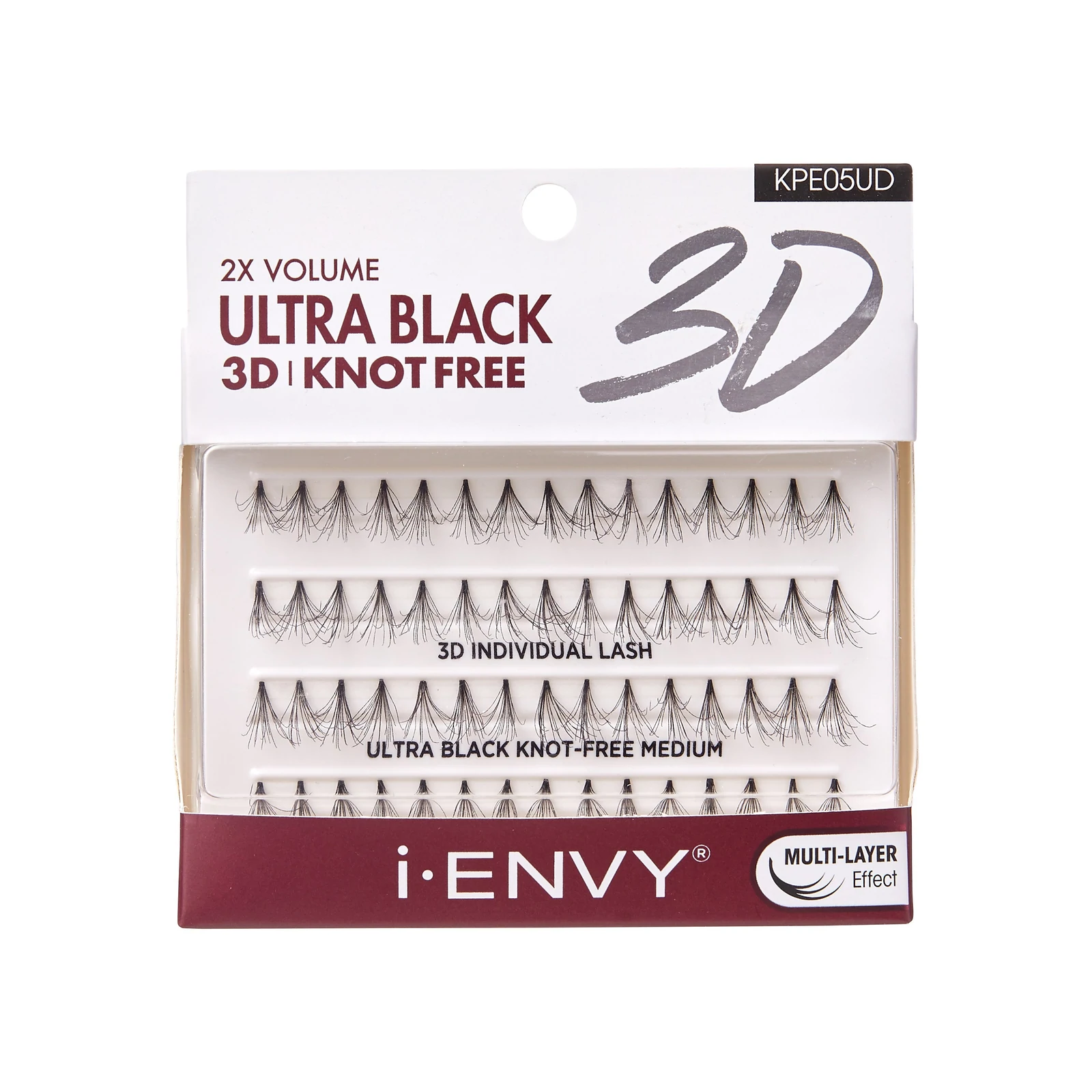iENVY BY KISS ULTRA BLACK 3D KNOT FREE