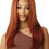 Thumbnail: OUTRE 5X5 LACE CLOSURE HUMAN HAIR BLEND HD LACE FRONT WIG - HHB-NATURAL YAKI 22