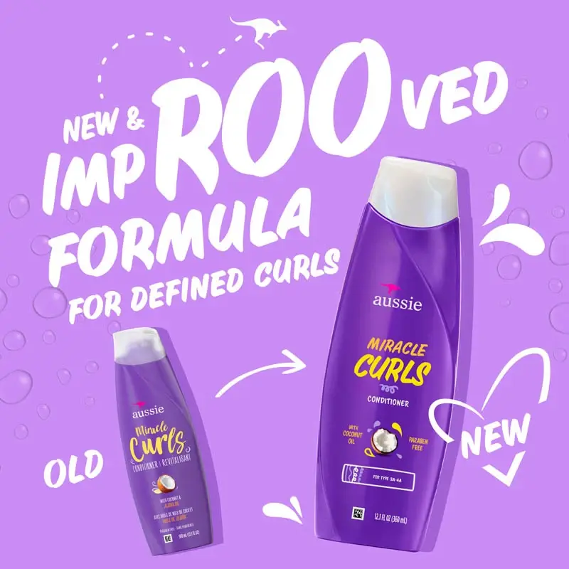 Thumbnail: AUSSIE MIRACLE CURLS CONDITIONER 12.1 oz