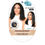 Thumbnail: ZURRY SIS 100% HUMAN HAIR WET & WAVY HD LACE FRONT WIG -  HRH BRZ LACE WW WON