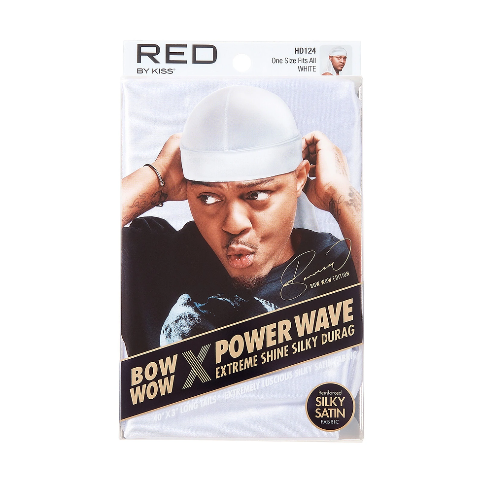 Thumbnail: RED BY KISS BOW WOW W POWER WAVE EXTREME SHINE SILKY DURAG