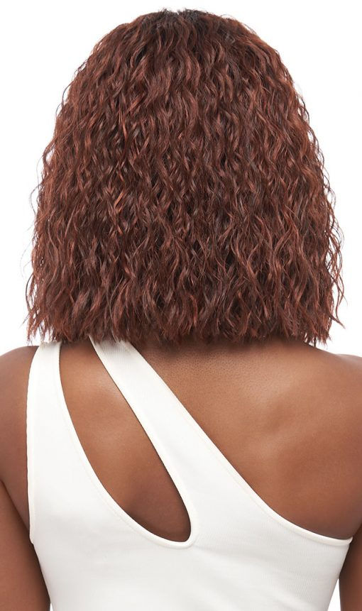Thumbnail: OUTRE SYNTHETIC PRE-PLUCKED HD TRANSPARENT LACE FRONT WIG - PAULETTE