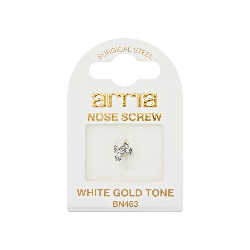 Thumbnail: ARRIA INDIVIDUAL PACK NOSE SCREW CROSS - GOLD/WHITE GOLD