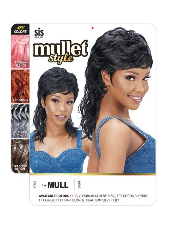 Thumbnail: ZURY SIS MULLET STYLE FULL WIG - MULL