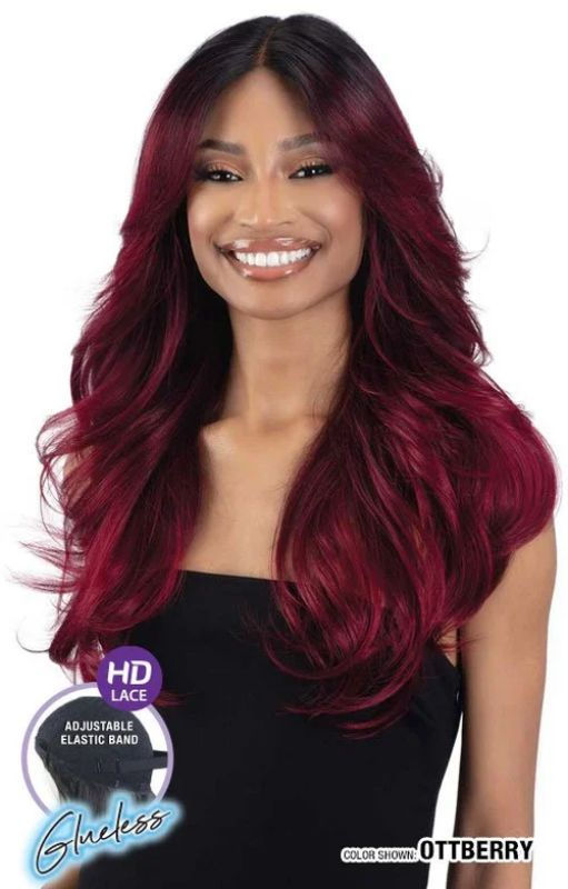Thumbnail: SHAKE N GO HARMONY GLUELESS 5" DEEP PART HD LACE FRONT WIG - LYSANDRA