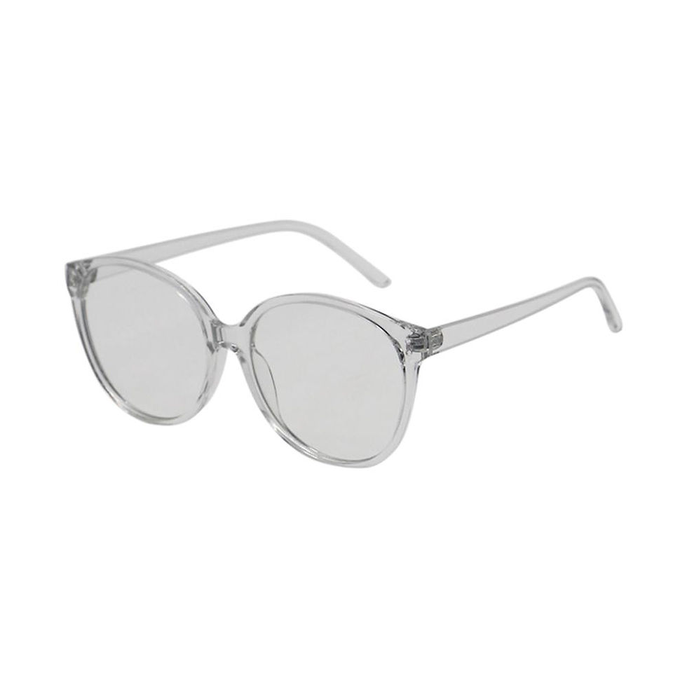 MAD SHADE ROUND CLEAR EYEGLASSES #30 - SUN30V3