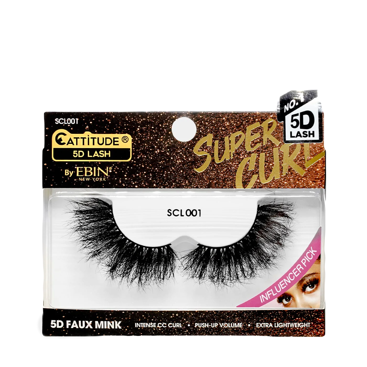EBIN NEW YORK CATTITUDE 5D SUPER CURL LASHES