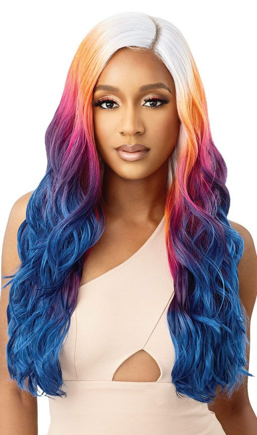 OUTRE COLOR BOMB HD TRANSPARENT LACE FRONT WIG - ZAHARA