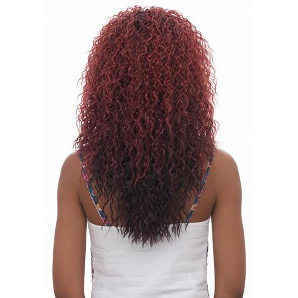 Thumbnail: HARLEM 125  MELLOW BASE SWISS LACE FRONT JERRY CURL WIG-LSM07