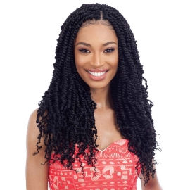 Thumbnail: FREETRESS CROCHET BRAIDS SPRING TWIST 18"