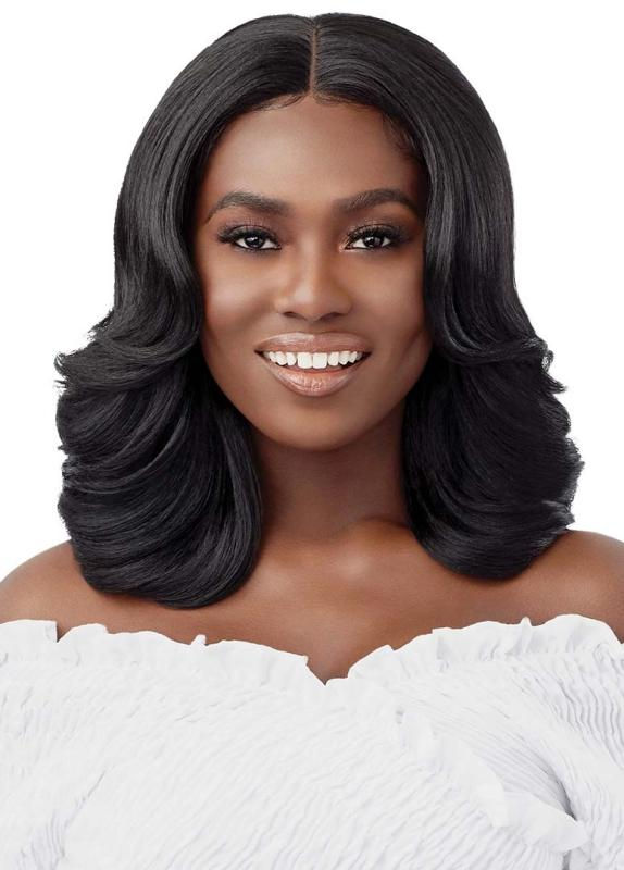 Thumbnail: OUTRE SYNTHETIC EVERYWEAR LACE FRONT WIG EVERY 12