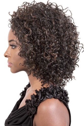 Thumbnail: MOTOWN TRESS CURLABLE WIG OLIVE