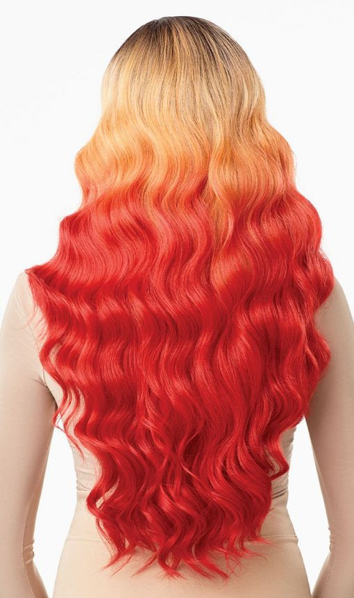 Thumbnail: OUTRE COLOR BOMB  HD TRANSPARENT LACE FRONT WIG - CELESTINE
