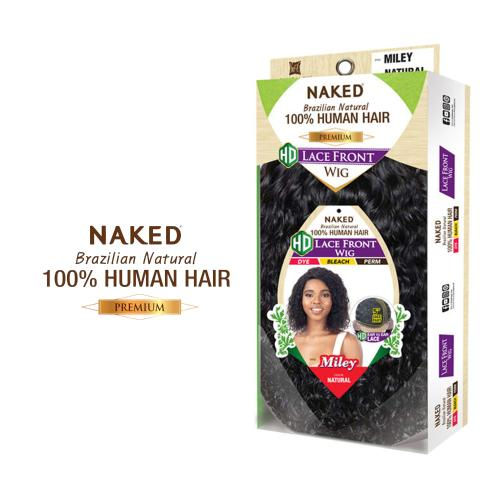 Thumbnail: SHAKE N GO NAKED BRAZILIAN HUMAN HAIR HD LACE FRONT WIG - MILEY